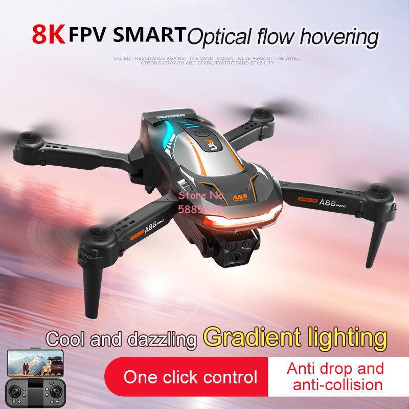 Drone Battery Box - Dron RC 8K z pozycjonowaniem poprzez