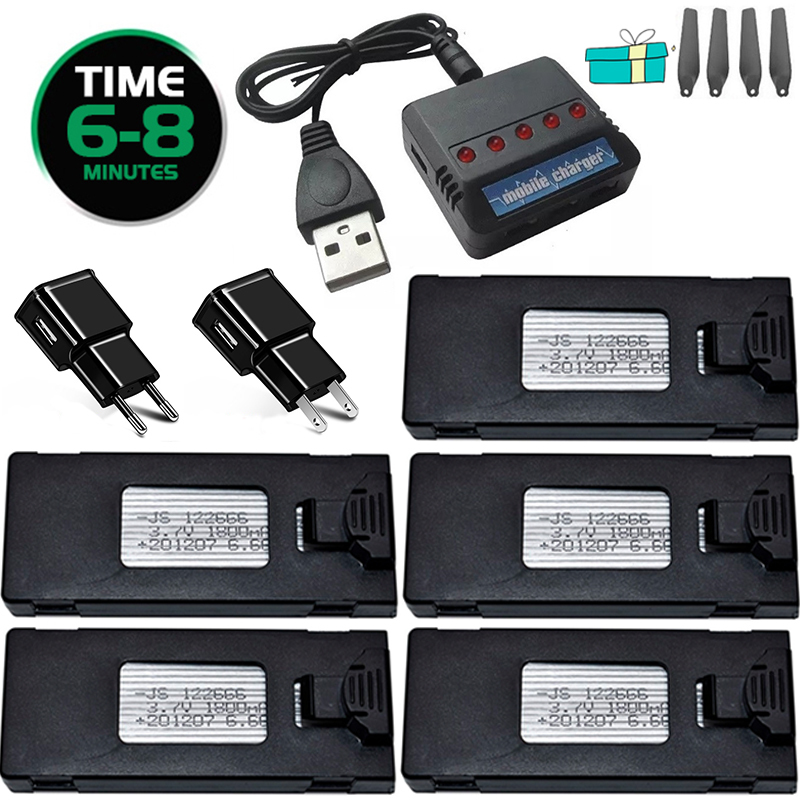 Eachine Drone E58 - Do akumulatora E88 akumulator 3.7V 1800mAh