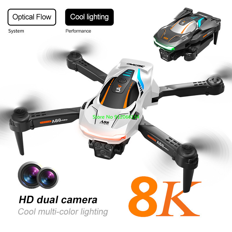 Dron RC 8K z pozycjonowaniem p – Drone Battery Box recenzja i cena