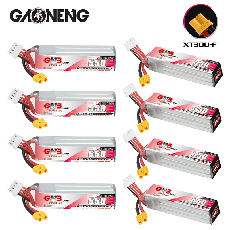 GNB HV 11.4V 550mAh 100C/200C  – Drone Battery Lipo recenzja i cena