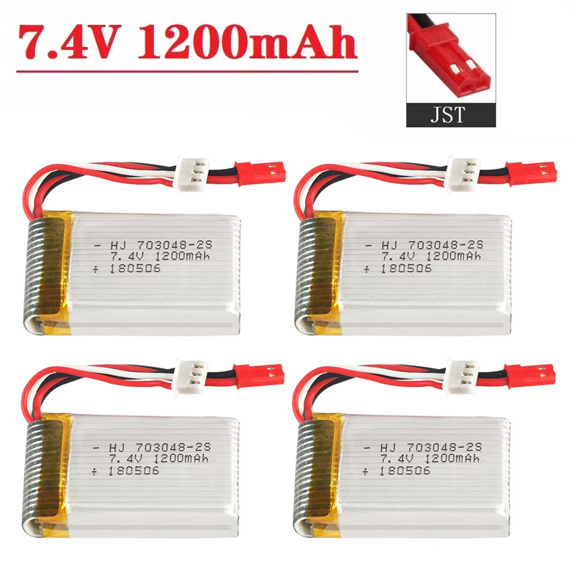 Bateria Lipo 2S 7,4 V 1200 mAh – Eachine Drone E010 recenzja i cena